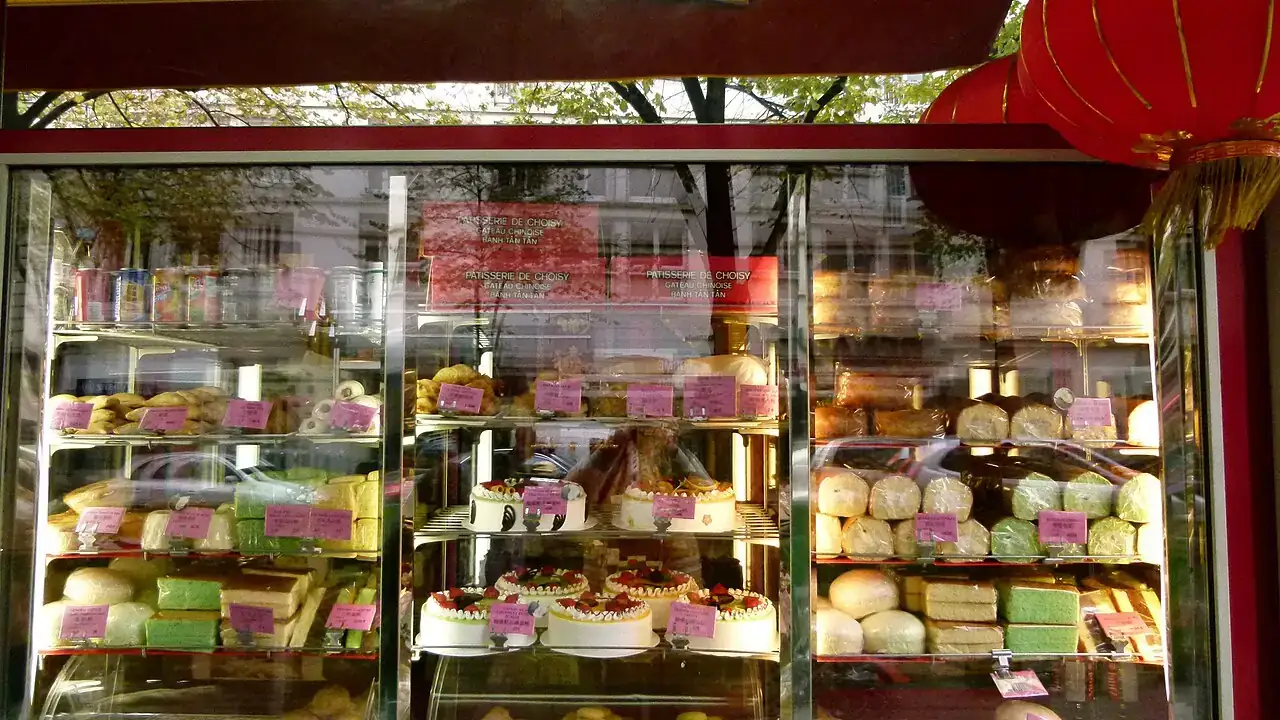 Bakery shop window